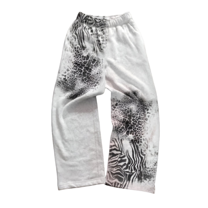 Cheetah Print Heavyweight Loose Fit Sweatpants