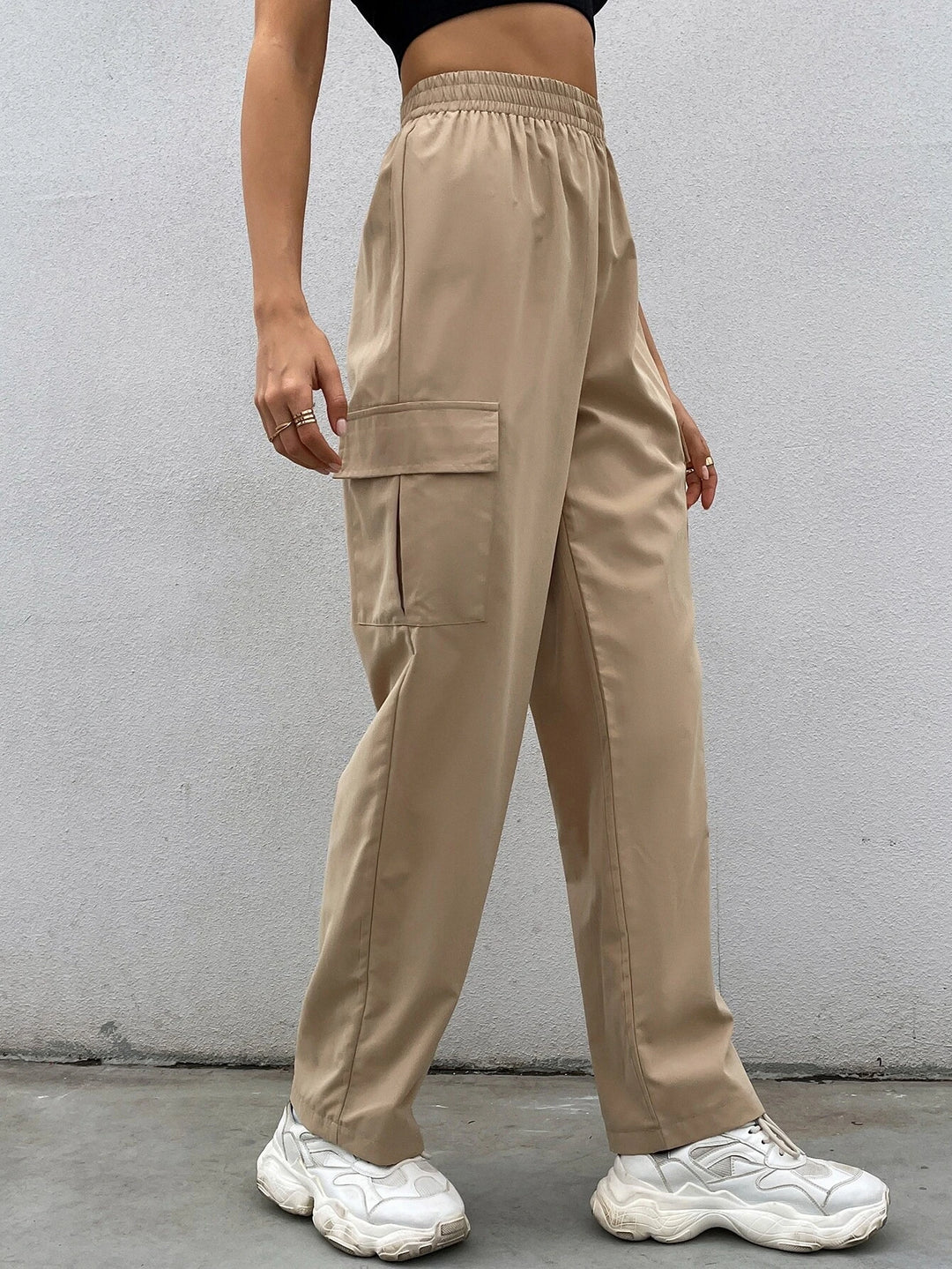 Flap Pocket Cargo Pants