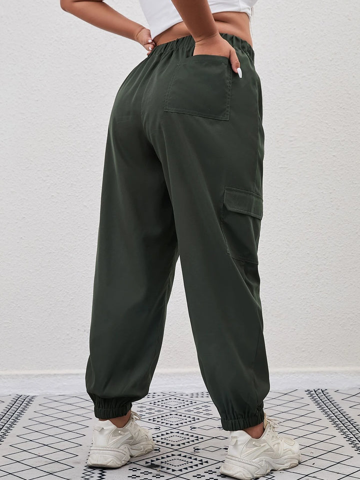 Casual Long Tapered Pants