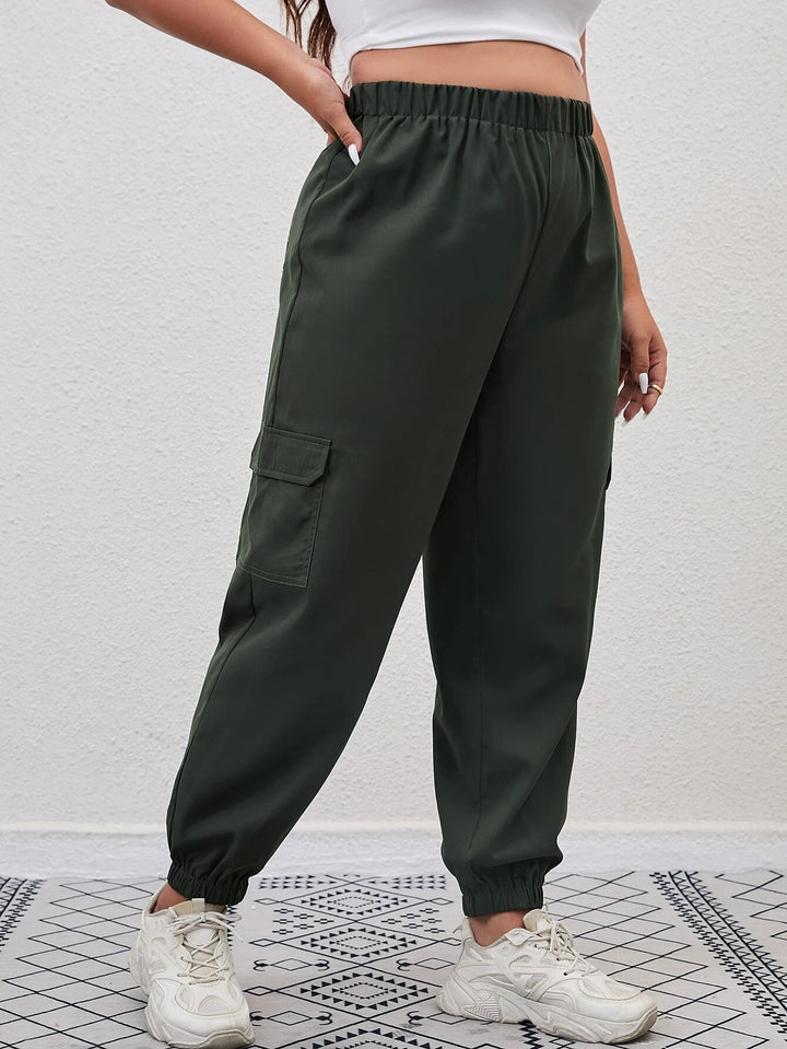 Casual Long Tapered Pants