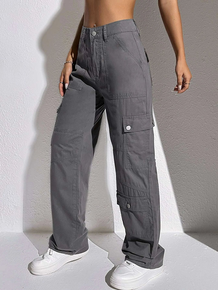 Flap Pockets Cargo Jean