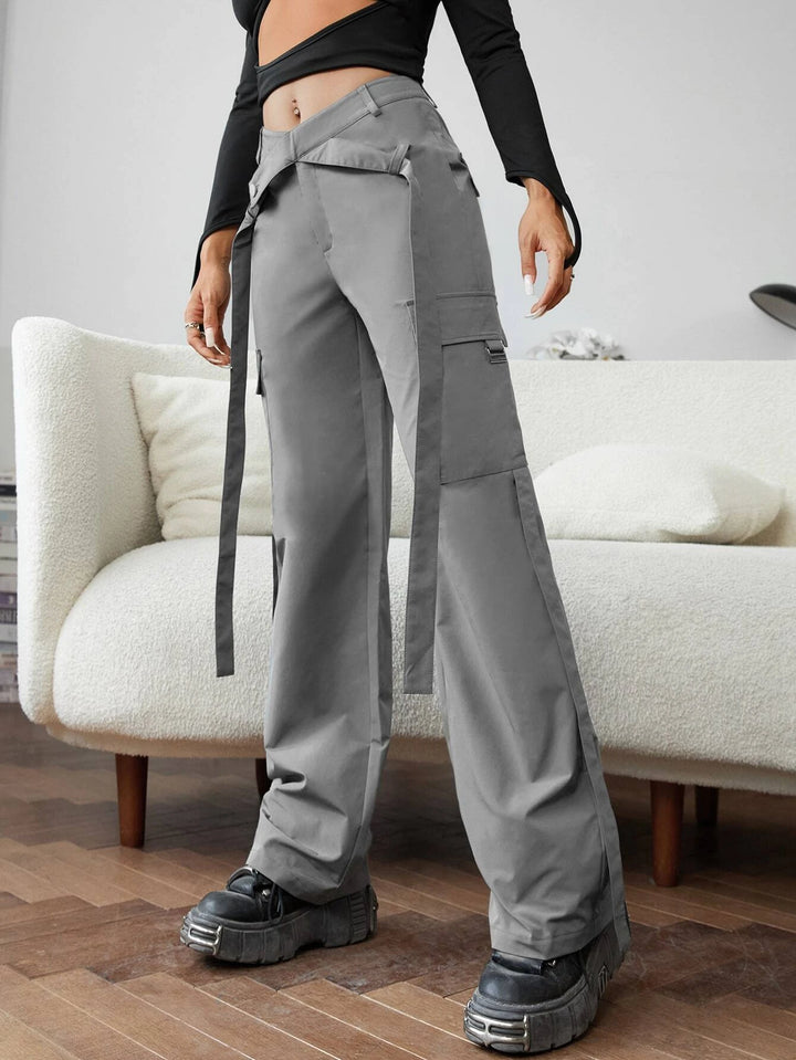 Flap Pocket Cargo Pants