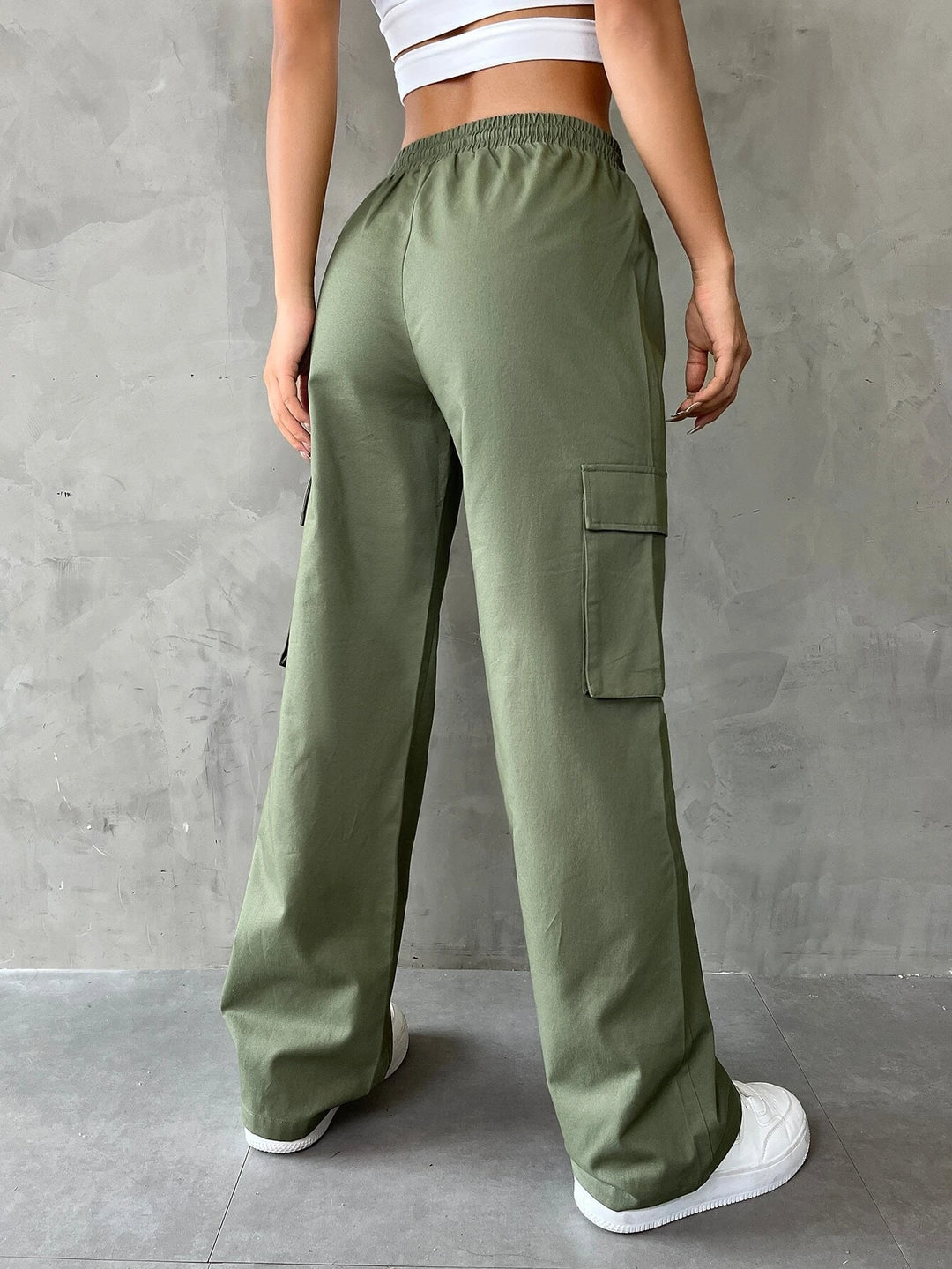 Plain Waist Cargo Pants – Comfy Cargo Pants