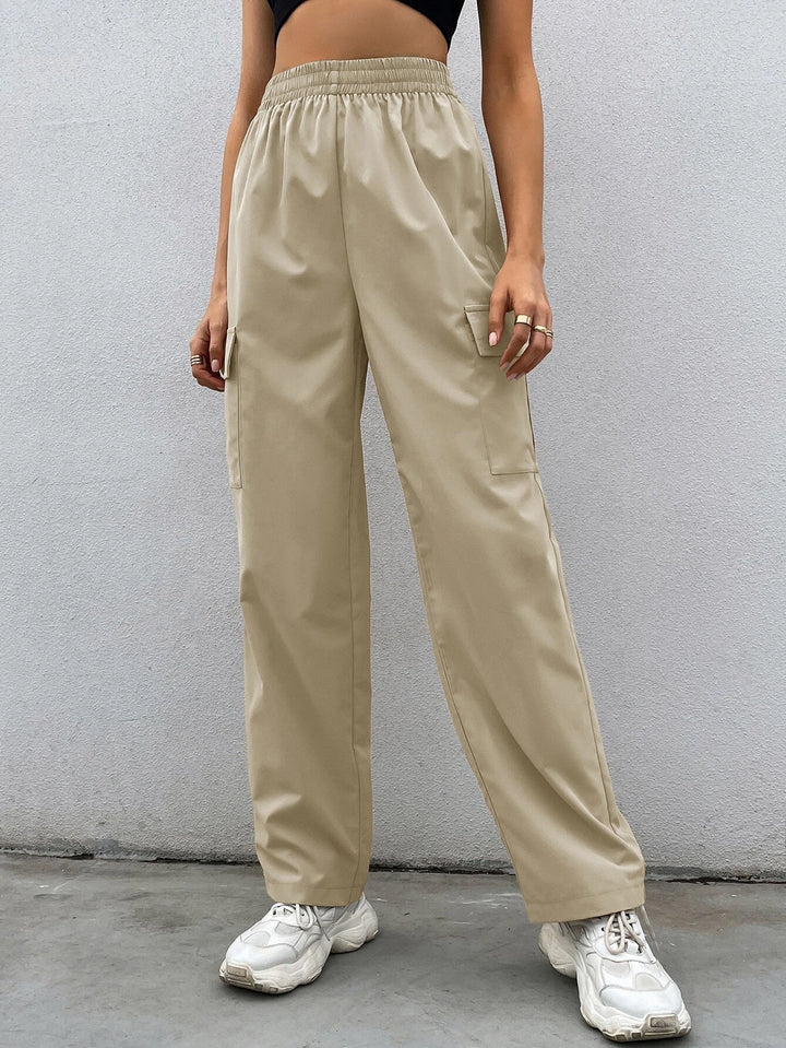 Flap Pocket Cargo Pants