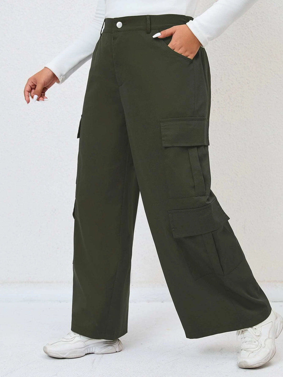 Stylish Pocket Side Cargo Pants