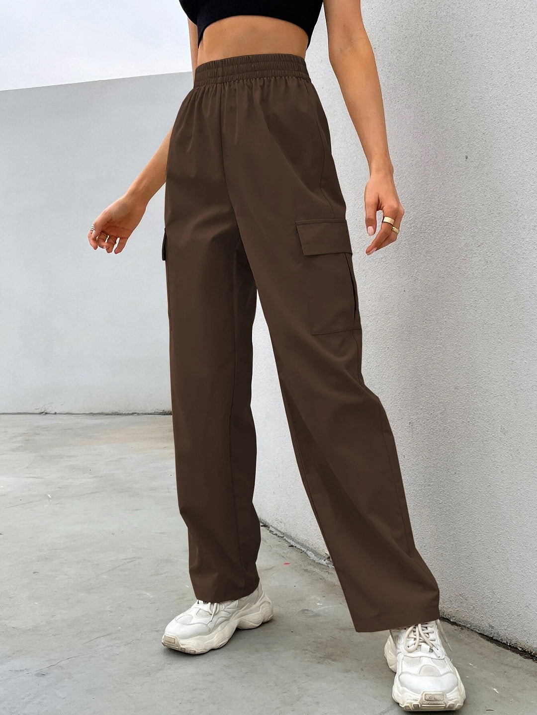 Flap Pocket Cargo Pants