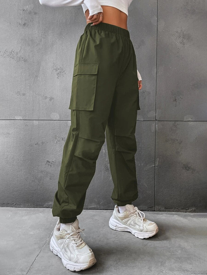 Flap Pocket Side Jogger Pants