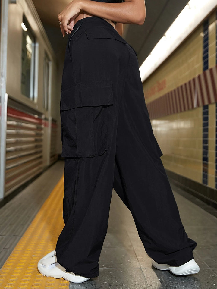 Journey Ready Drawstring Cargo Trousers