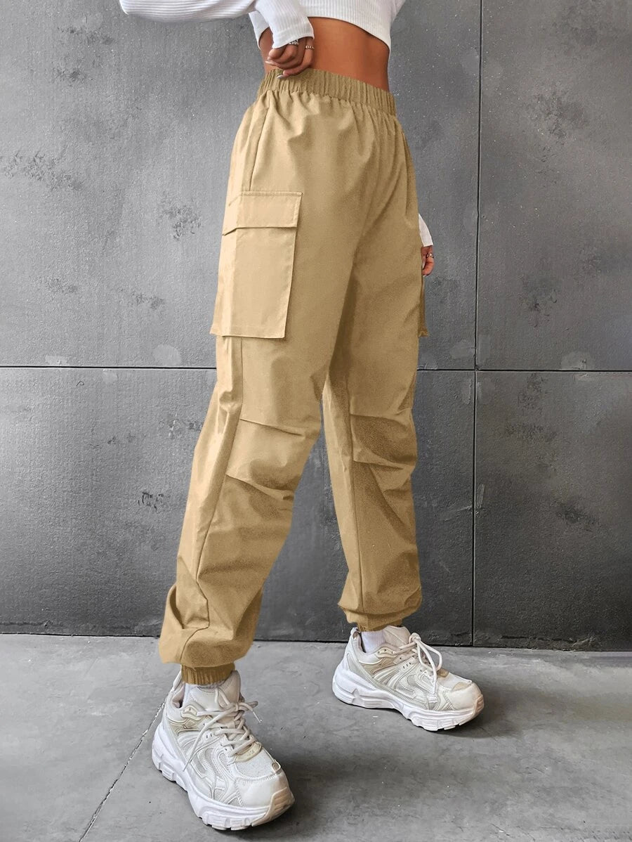 Flap Pocket Side Jogger Pants