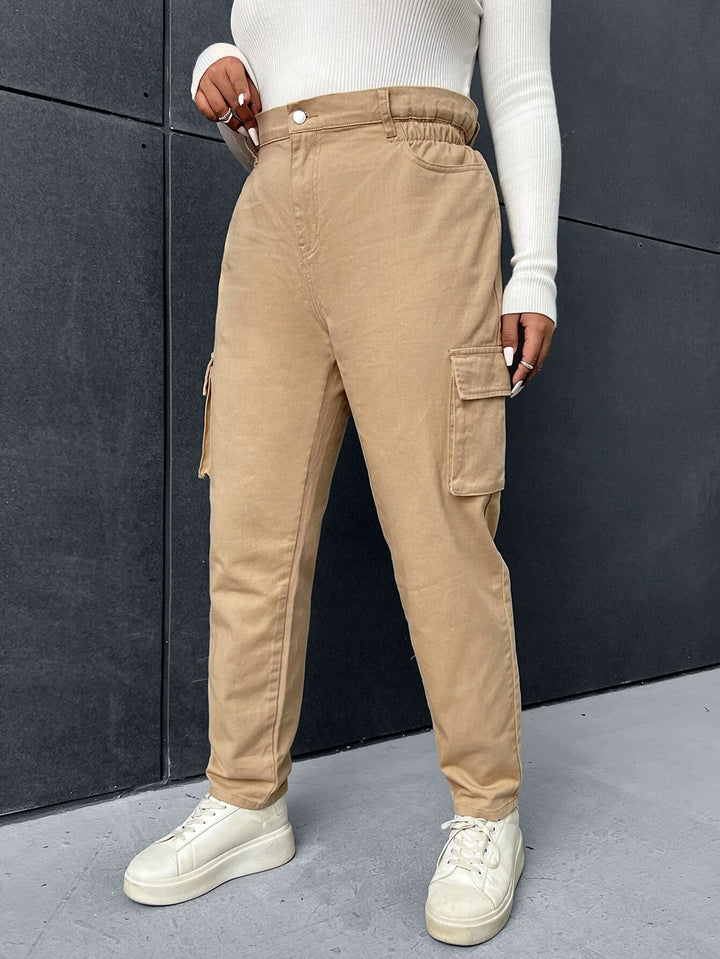 Cargo Jeans With Side Pockets