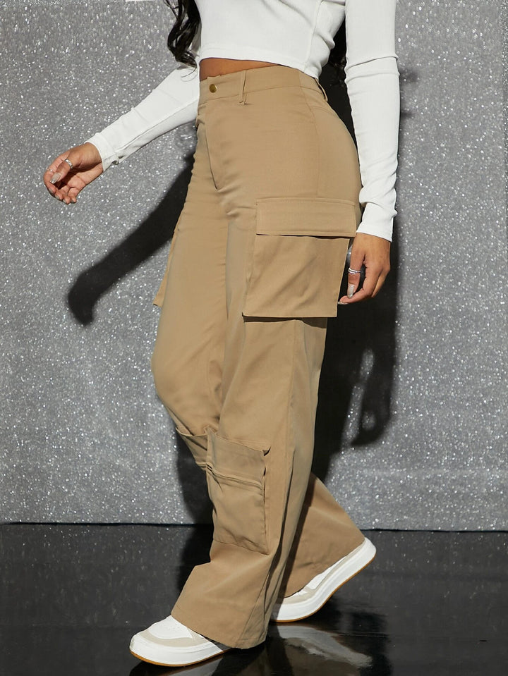 Functional Flap Pocket Cargo Pants