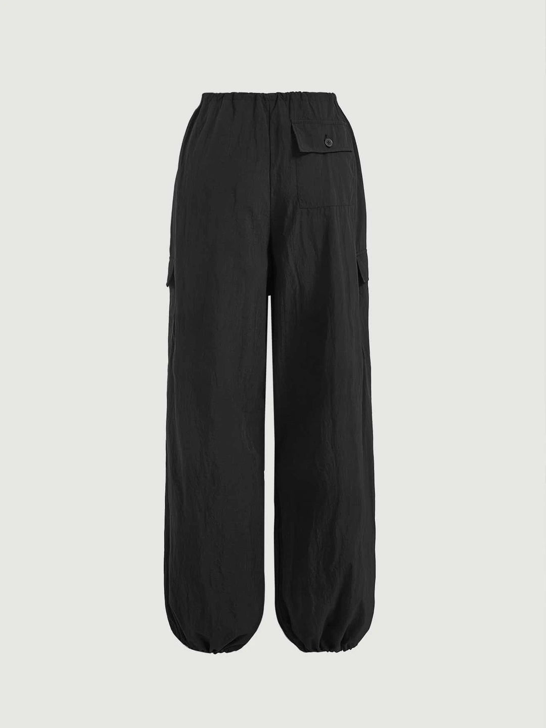 Elastic Waist Regular Fit Cargo Pants