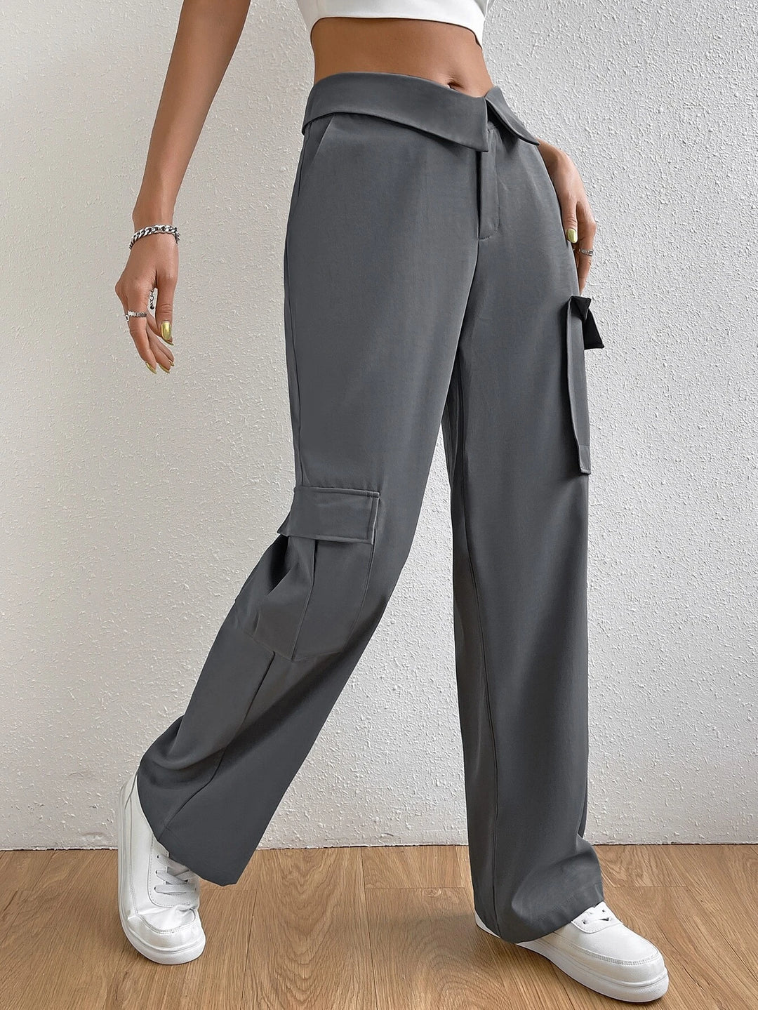 Pocket Side Cargo Pants