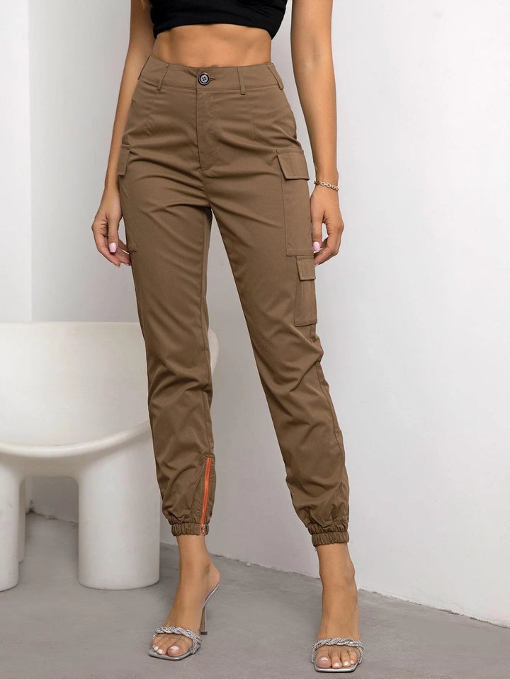 Pocket Button Cargo Pant