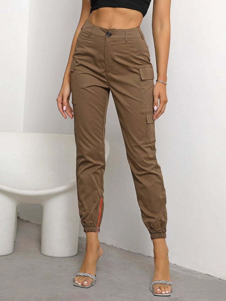 Pocket Button Cargo Pant