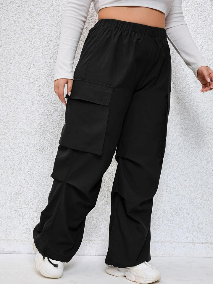 Outdoor Flap Pocket Side Cargo Trousers