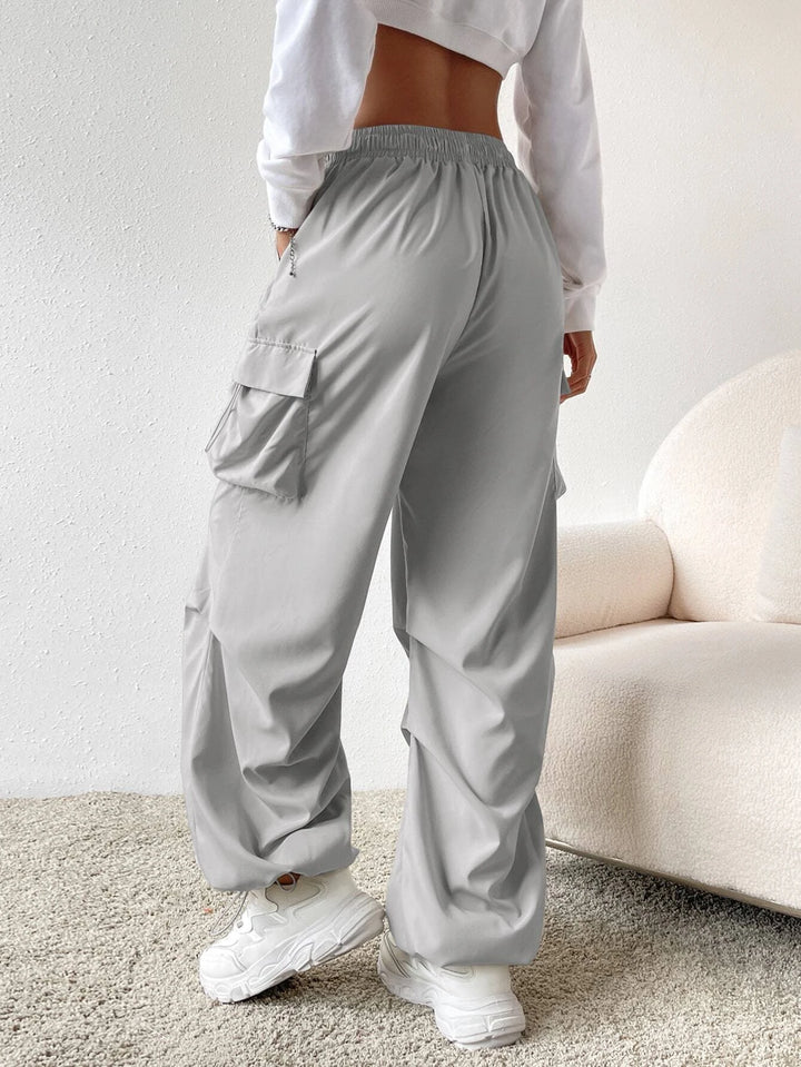 High Waist Cargo Pants