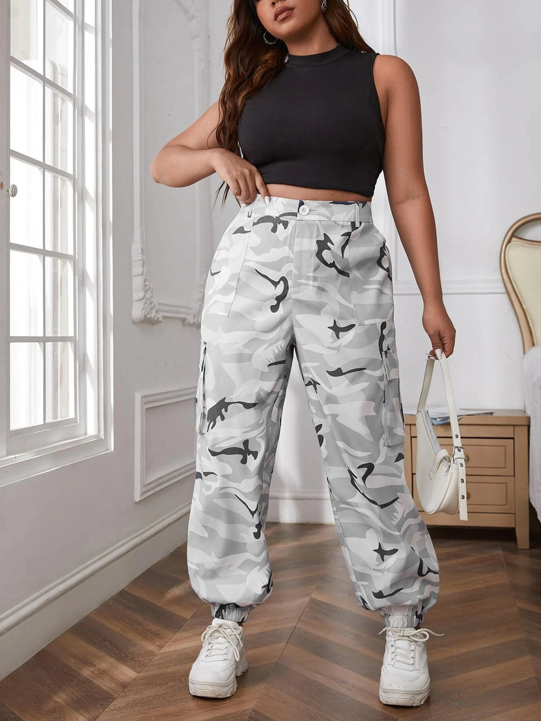 Regular Fit Non-Stretch Jogger Pants