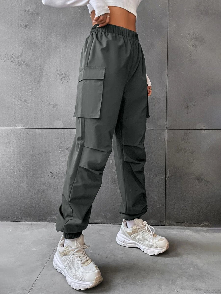 Flap Pocket Side Jogger Pants