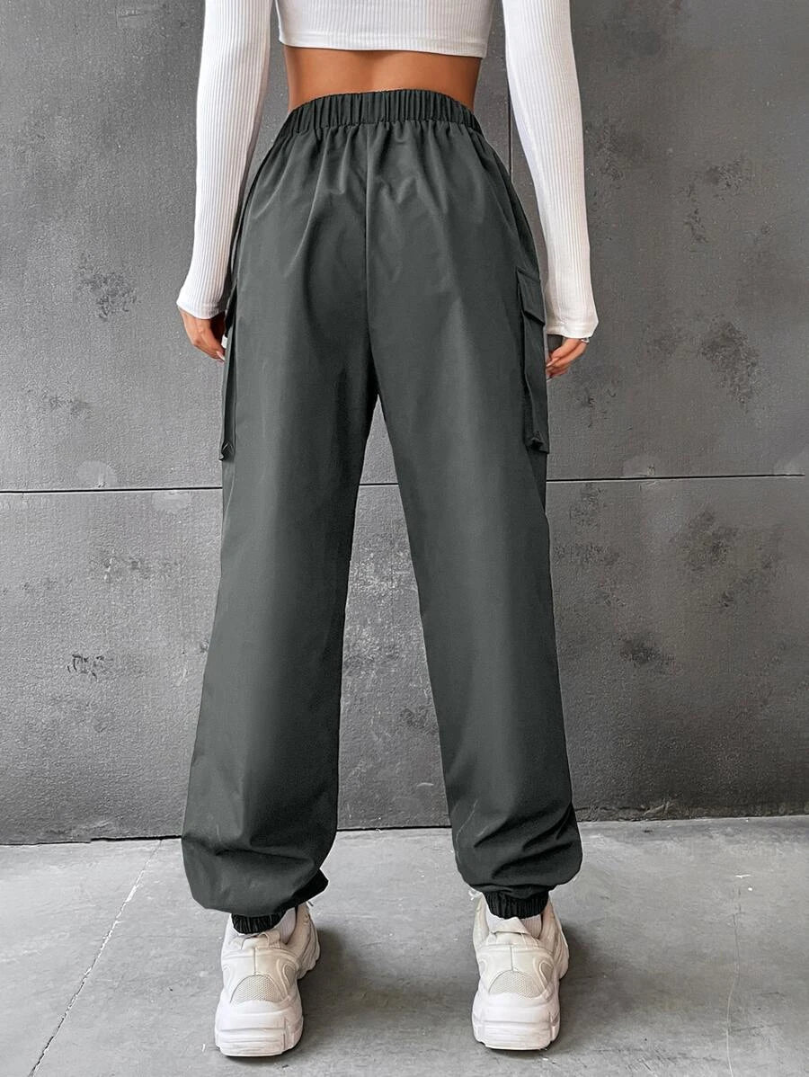 Flap Pocket Side Jogger Pants