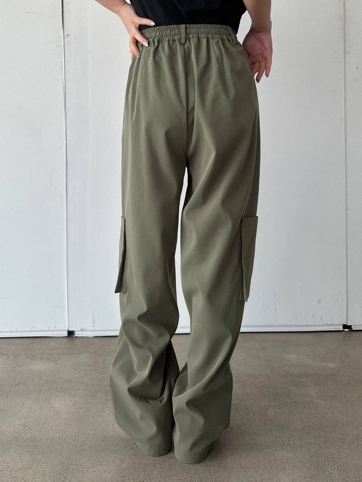 Stylish Casual Pocket Side Cargo Pants