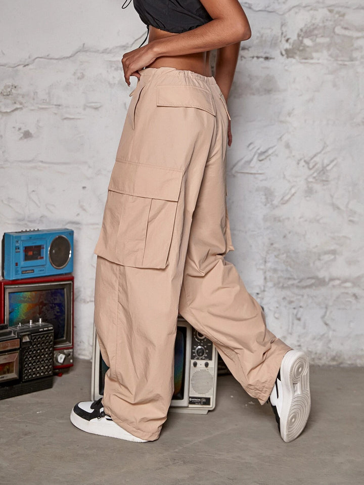 Journey Ready Drawstring Cargo Trousers