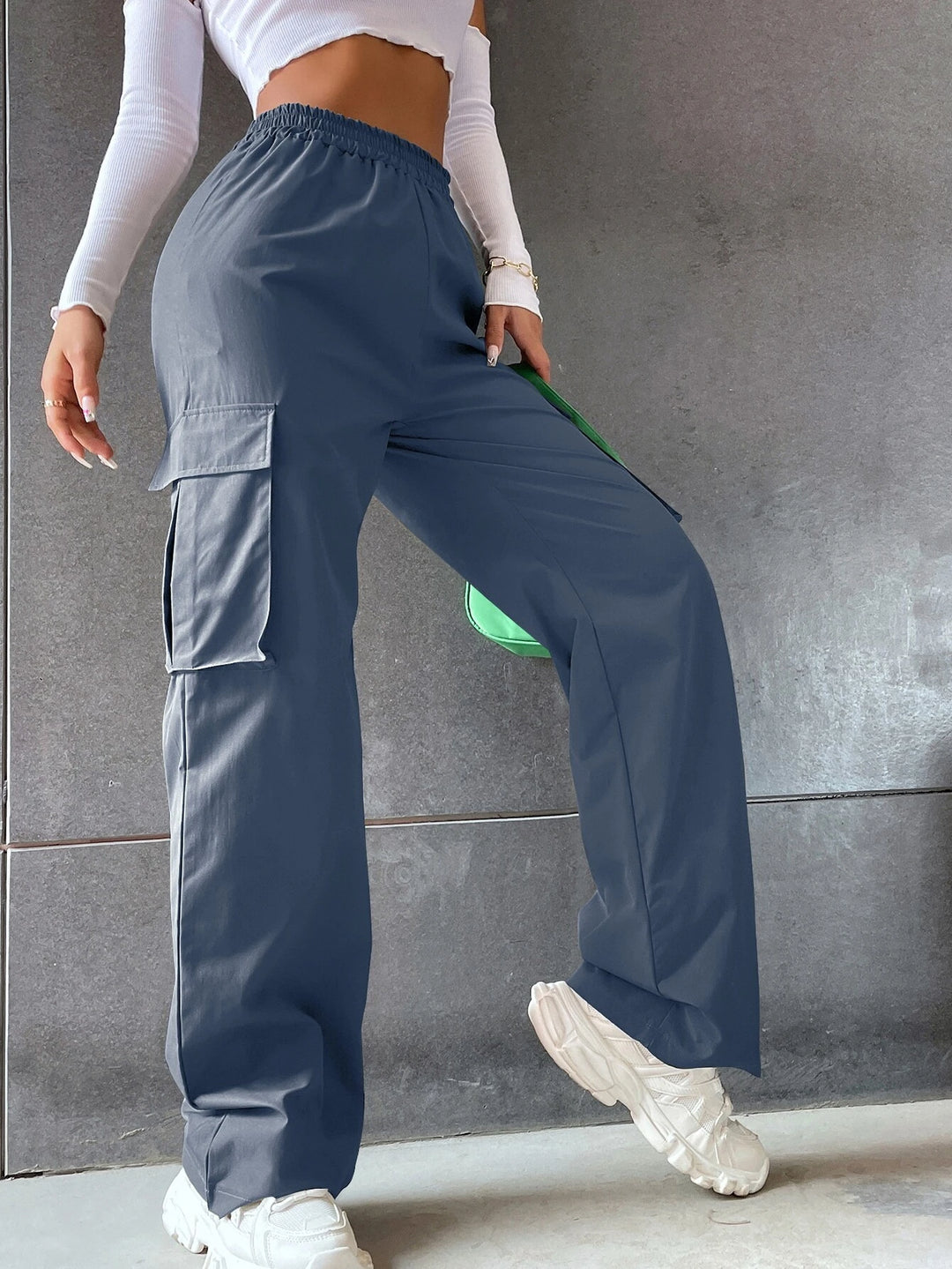 Casual Pocket Cargo Pants