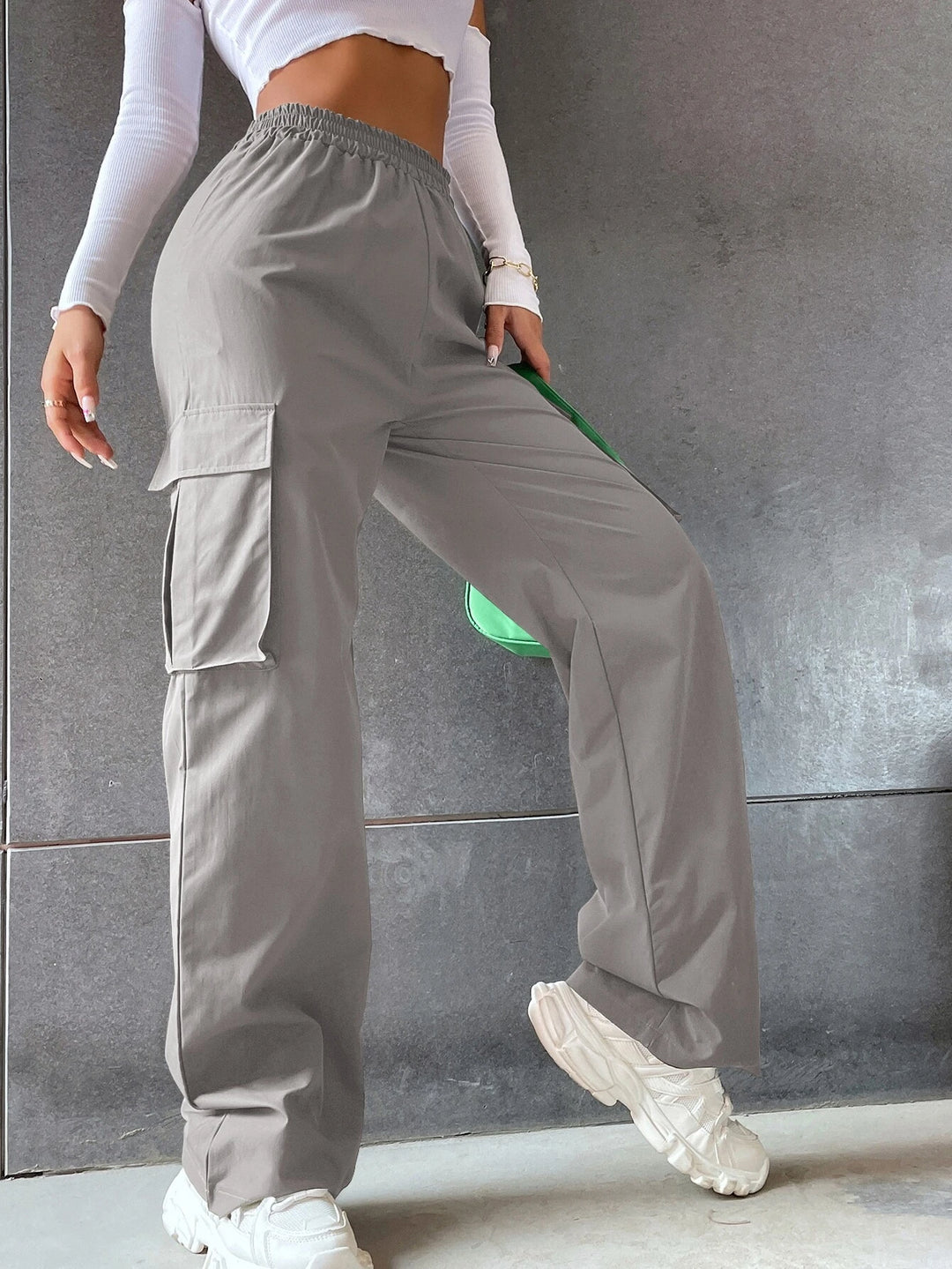 Casual Pocket Cargo Pants