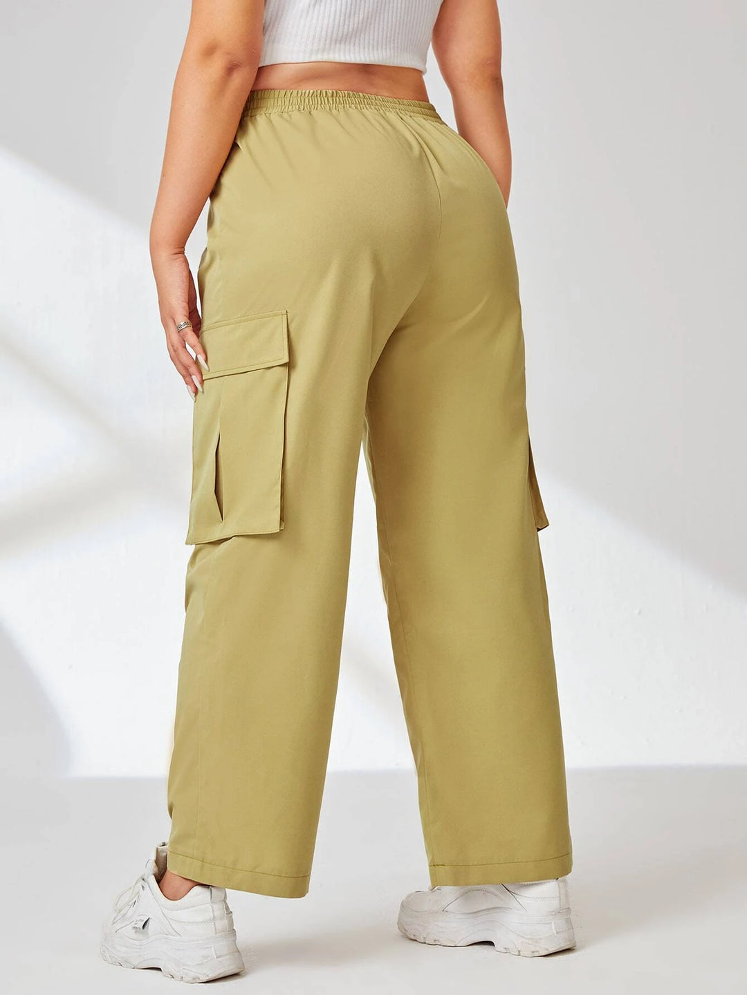 Flap Pocket Side Cargo Pants