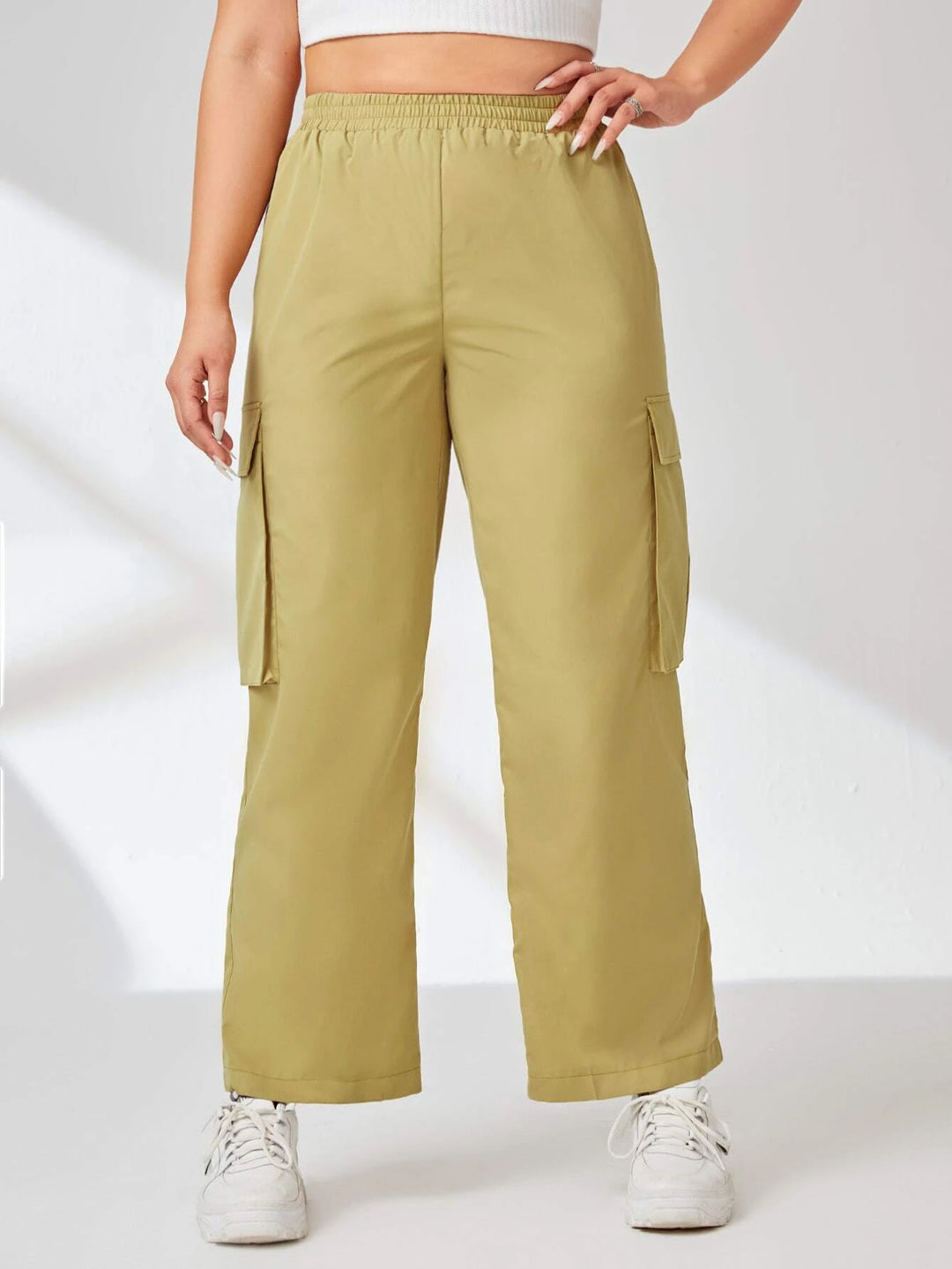 Flap Pocket Side Cargo Pants