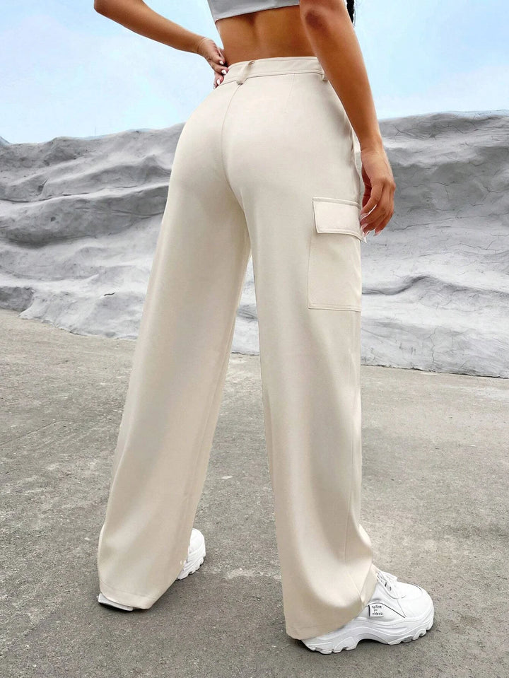 Extra Long Flap Pocket Cargo Pants