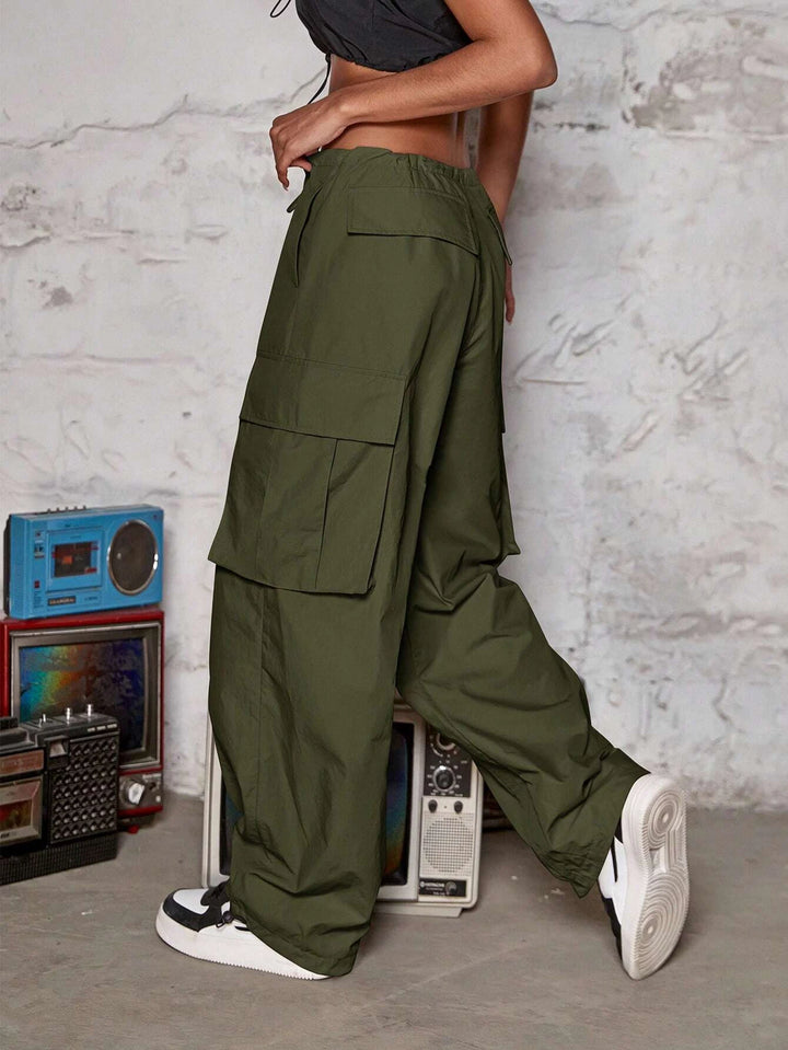 Journey Ready Drawstring Cargo Trousers