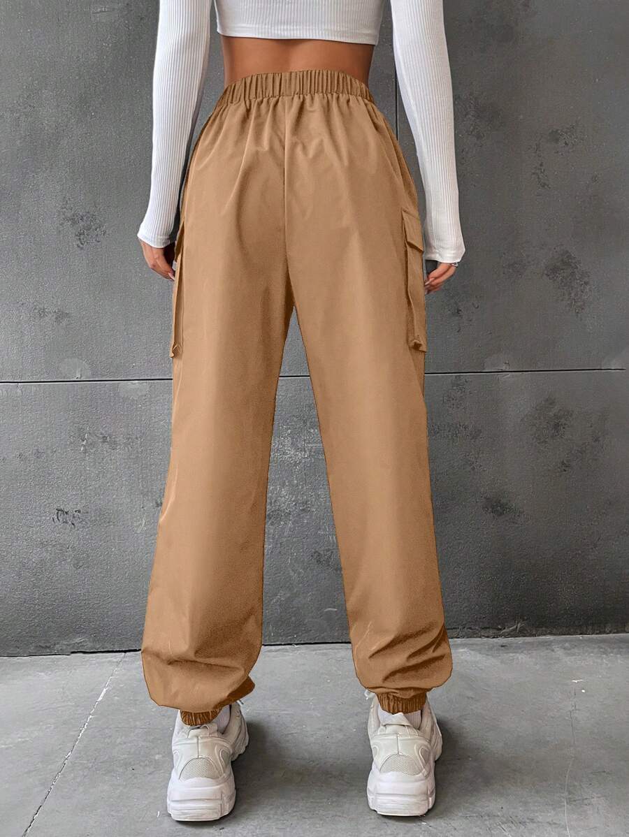 Flap Pocket Side Jogger Pants