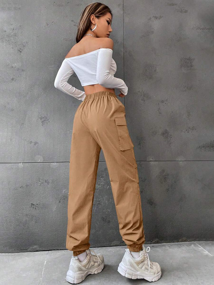 Flap Pocket Side Jogger Pants