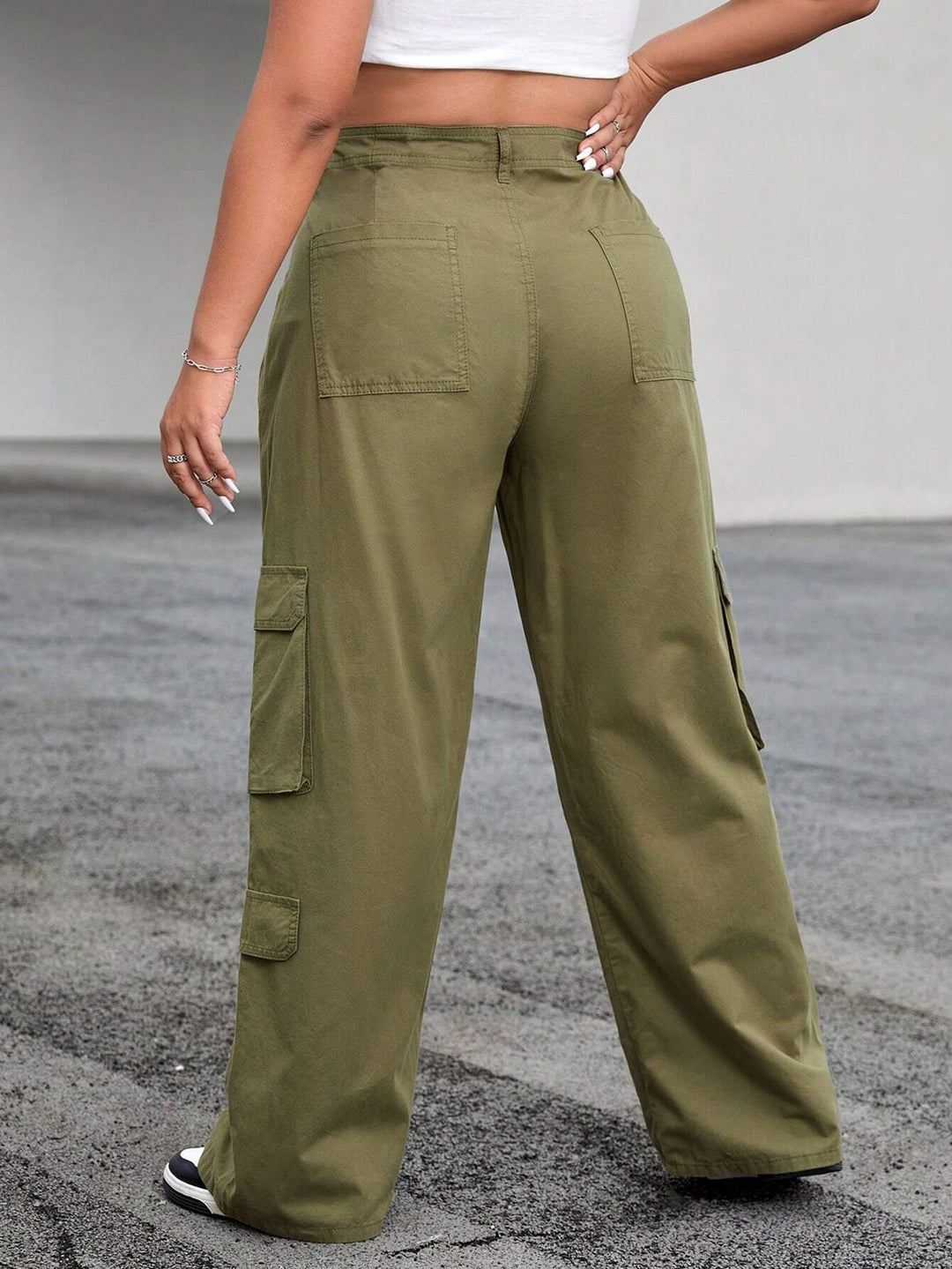 Non-Stretch Pocket Side Cargo Pant