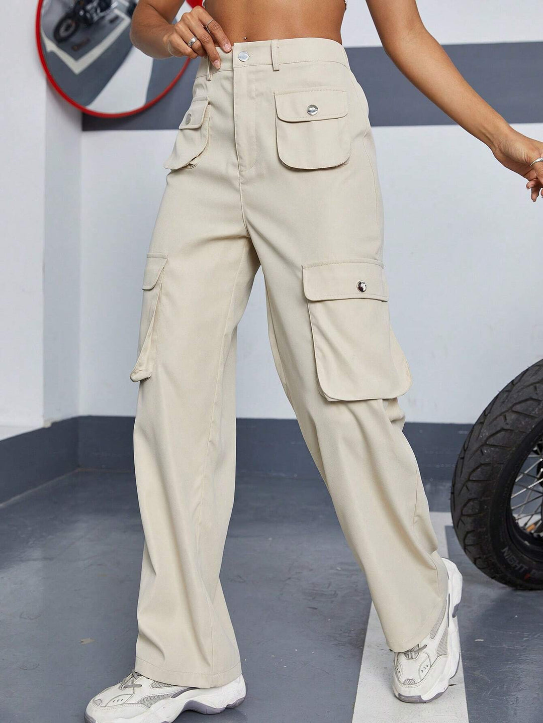 Casual Pocket Cargo Pants