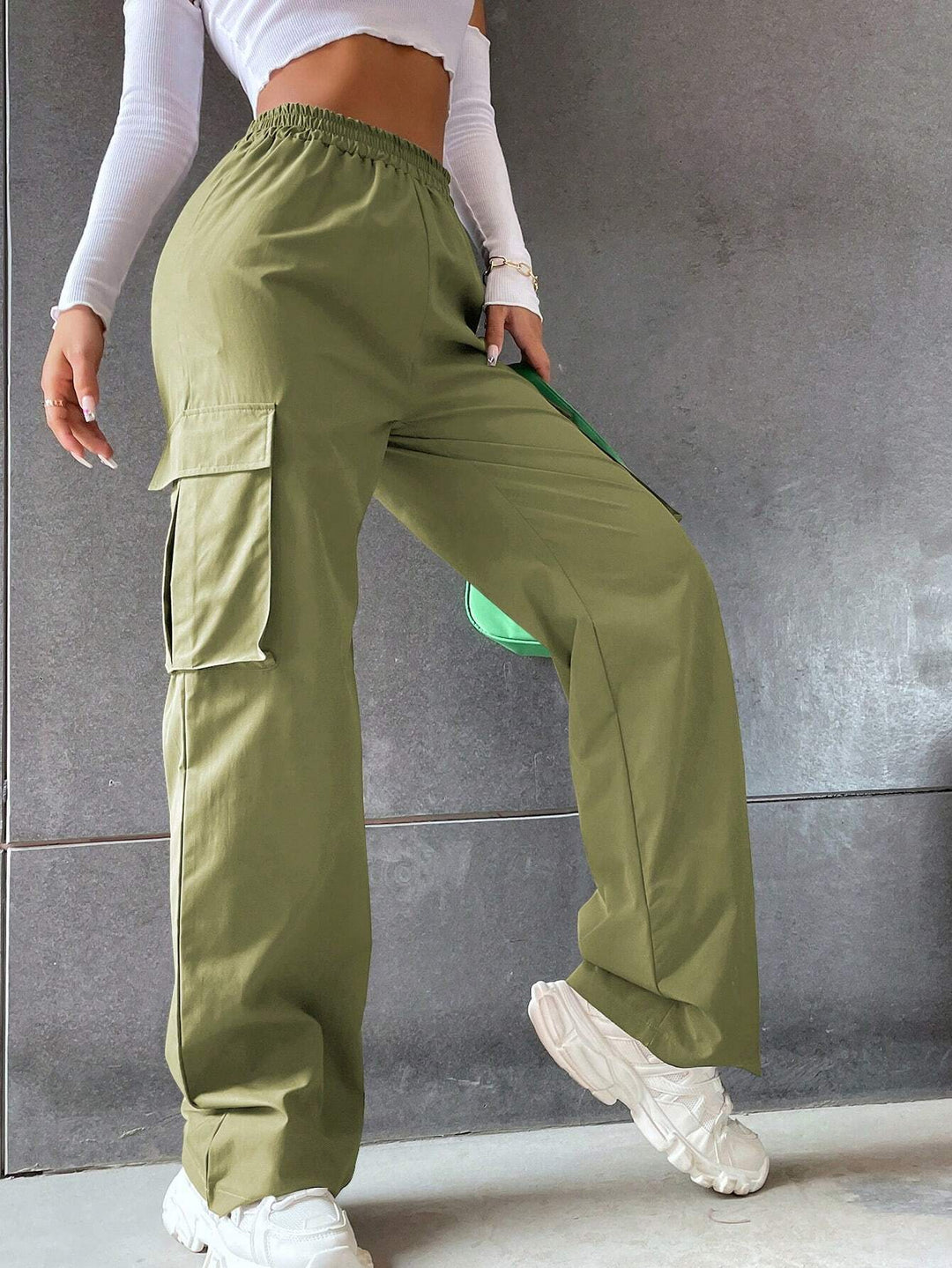 Casual Pocket Cargo Pants