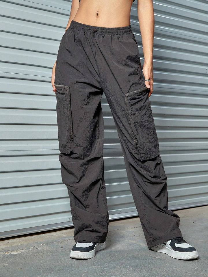 Functional Side Pocket Cargo Pants