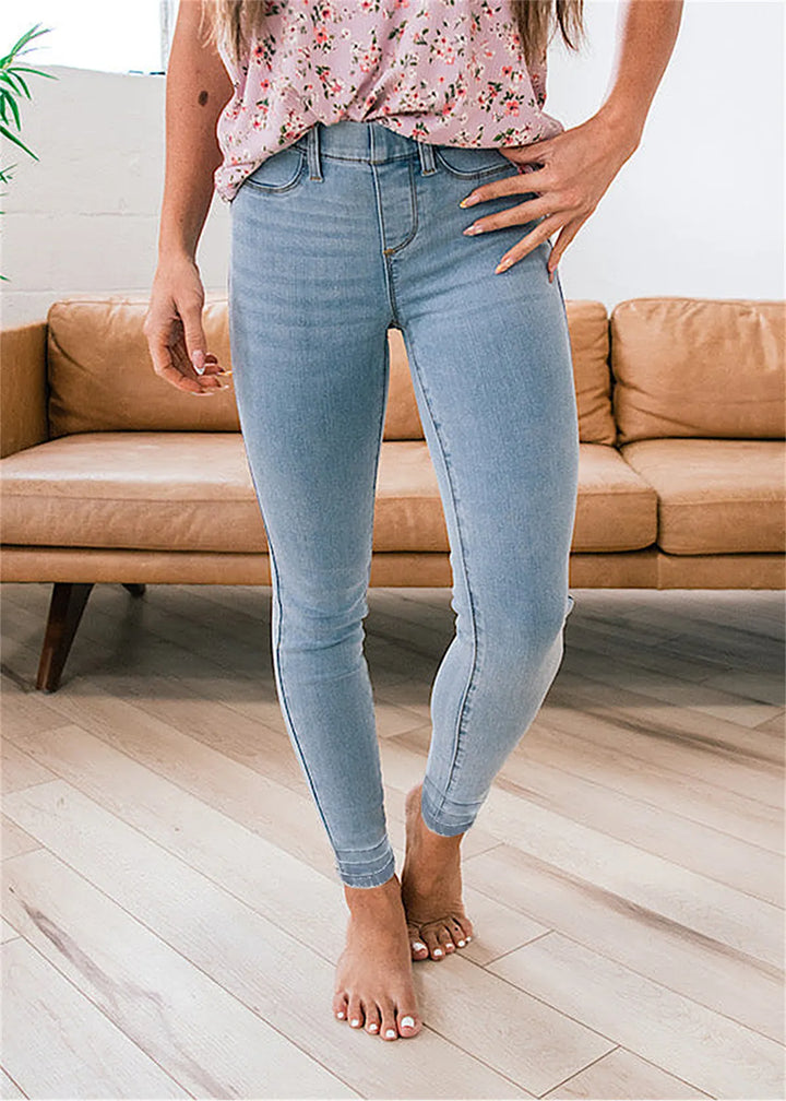 Judy Pull On Slim Denim Jeans