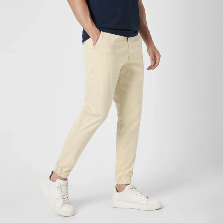 Stretchable Side Pockets Jogger Pants