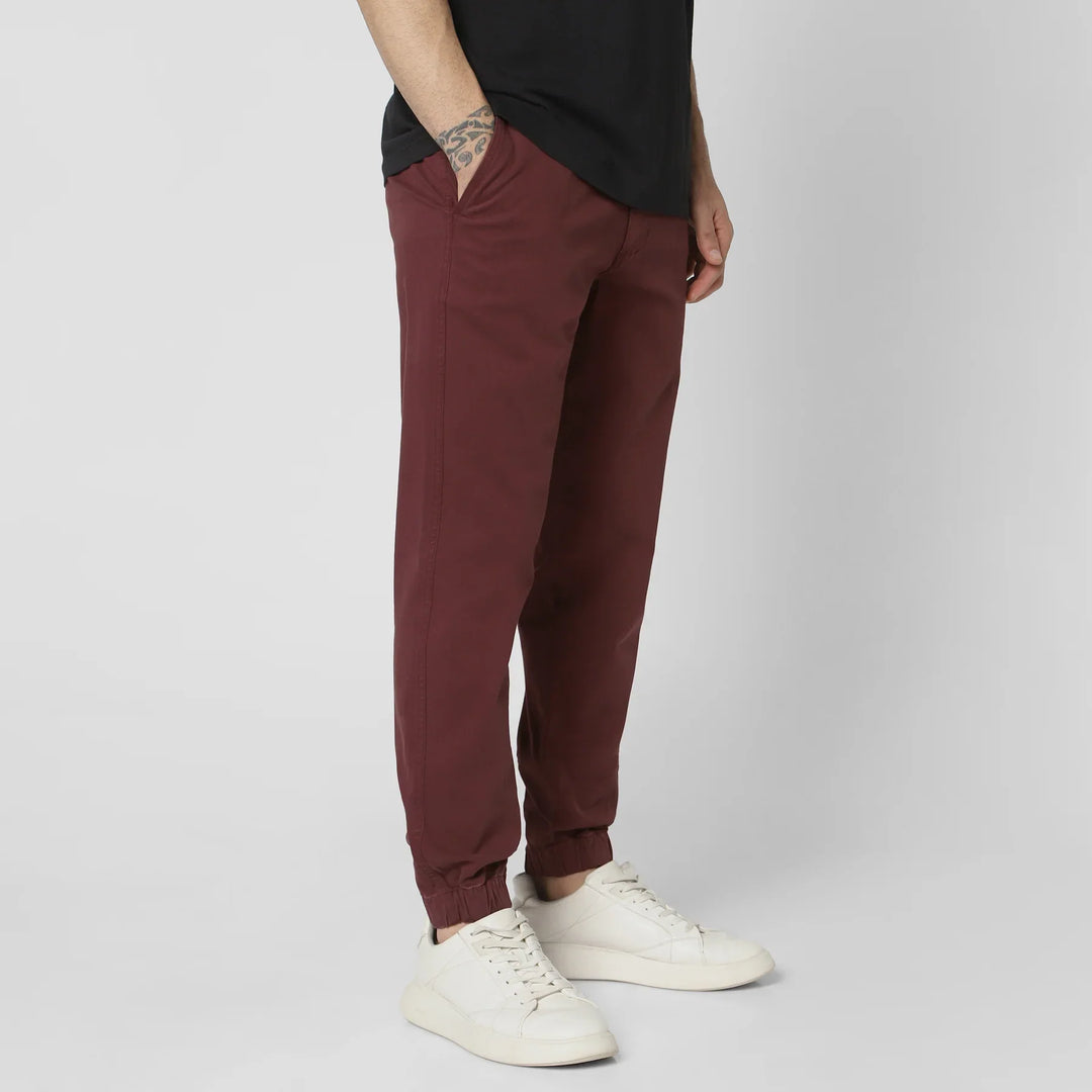 Stretchable Side Pockets Jogger Pants