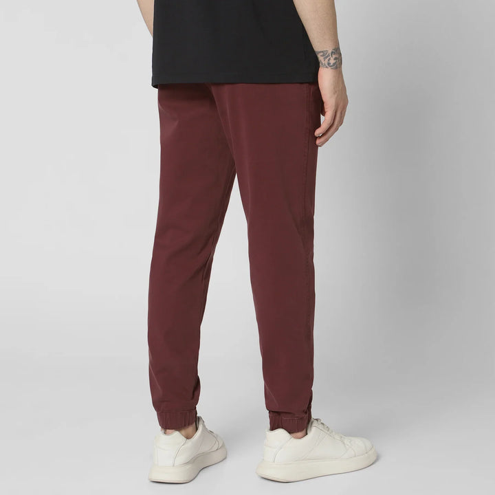 Stretchable Side Pockets Jogger Pants