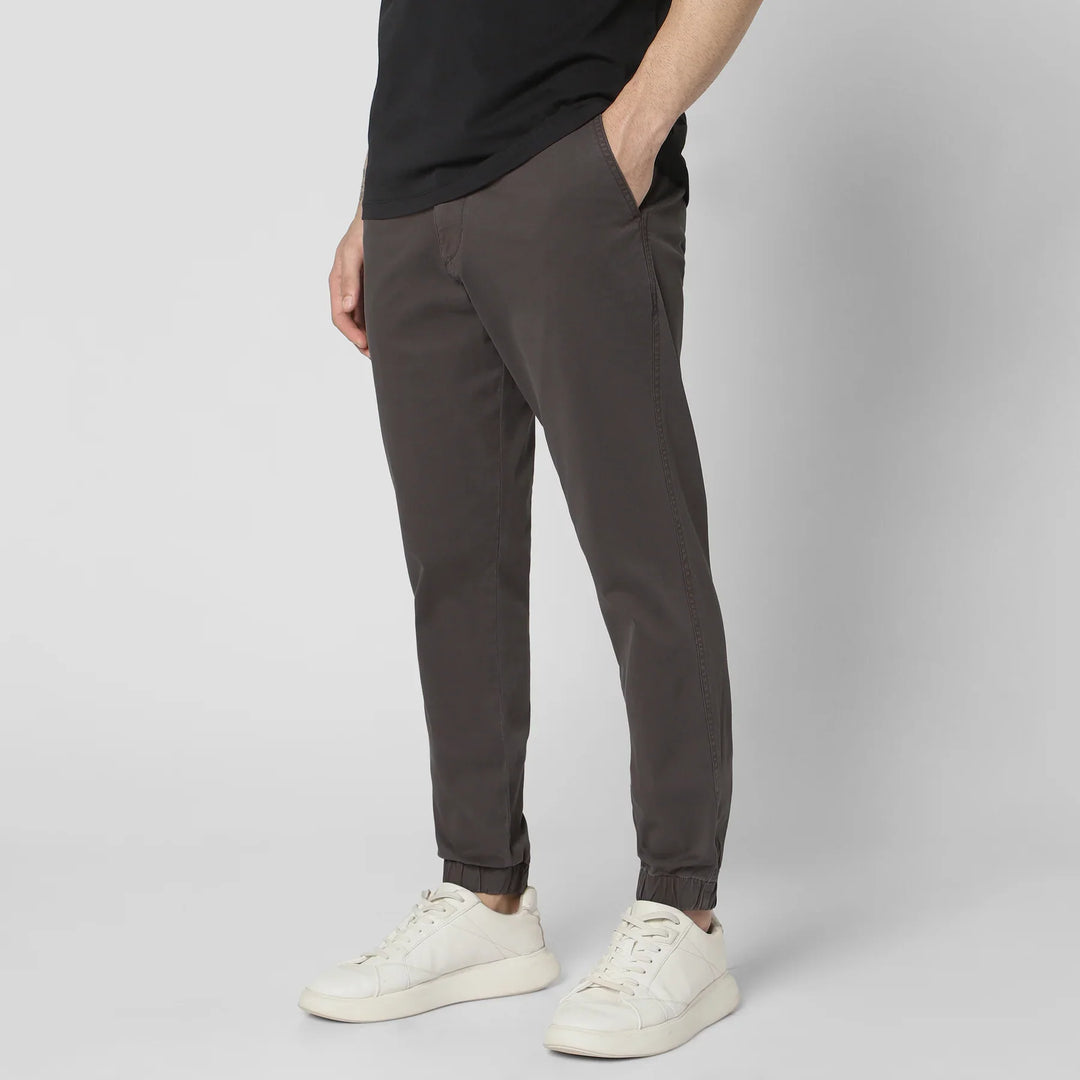 Stretchable Side Pockets Jogger Pants