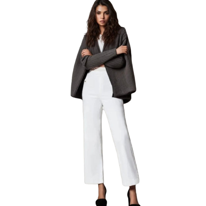 Classic Cropped Wide Pants