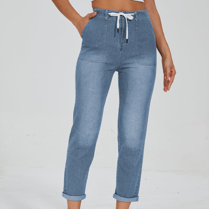 Judy Pull On Denim Joggers